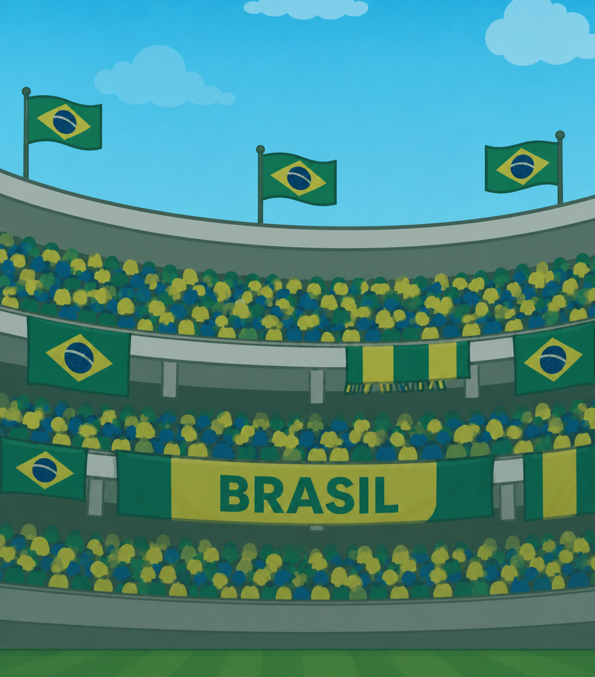 Canarinho voando